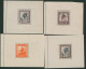 Blocs Messages çàd BL3/10** (Congo) + BL 1/4** (Ruanda). Jeu Complet, Bon état Neuf Sans Charnières (MNH) - Ungebraucht