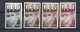 Russia 1938 Old Set Polar-Flight Moscow-Portland Stamps (Michel 595/98) Nice MLH - Unused Stamps