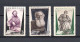 Russia 1935 Old Set Lev Tolstoj/Writer Stamps (Michel 536/38) MLH - Nuovi