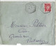 Enveloppe 1941 / Tampon Hexagonal VILLERS SOUS CHALAMONT Pour PONTARLIER / Timbre PETAIN - 1941-42 Pétain