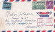 REGISTRED AIR MAIL  STAMPS ON COVERS 1958 UNITED STATES - Covers & Documents