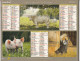 Almanach Du Facteur  2011 - Ane - Chevreaux - Coq Brakel - Vache Charolaise - Porcelets - Cheval Haflinger ... - Groot Formaat: 2001-...