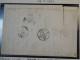 DK3 FRANCE BELLE LETTRE RARE 18. 07.1852 PETIT BUREAU TILLOT ROMONCHAMP + N°4  LOS. PC+VU BEHR.DISPERSION DE COLLECTION+ - 1849-1876: Klassik
