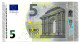 (Billets). 5 Euros 2013 Serie MA, M005G1 Signature 3 Mario Draghi N° MA 3582857216 UNC - 5 Euro