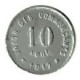 FRANCE/ NECESSITE / VILLE DE CASTELNAUDARY / UNION DES COMMERCANTS / 1917 / 10 CENT. / ZINC  / 2.86 G / 25 Mm - Monétaires / De Nécessité