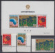 Japan, 1070/72 A + Bl.80 , Postfrisch / Xx  (9466) - Unused Stamps