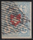 Suisse   .  Yvert  .    14  (2 Scans)    .     O        .    Oblitéré - 1843-1852 Poste Federali E Cantonali
