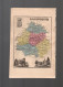 Carte Départementale Couleur  XIXe ..  Recto; DORDOGNE   Verso CREUSE     (M6423 E) - Cartes Géographiques