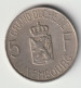 LUXEMBOURG 1962: 5 Francs, KM 51 - Luxemburg