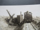 Foto AK 1.WK Um 1916 Eisenbahn / Dampflok / Schienenbau / Gleise Werden Verlegt / KGF Lager?? - Eisenbahnen