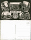 Einbeck 5 Foto-Ansichten & Wappen, Ua. Hallenplan, Markt, Rathaus Uvm. 1955 - Einbeck