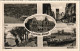 Ansichtskarte Wiesdorf-Leverkusen MB Bayer Luftbild, Straßen, Hafen 1951 - Leverkusen