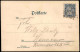 Künstlerkarte A  Soldat Frau 1899  Gel. Briefmarke Privatpost Mercur Hannover - Before 1900