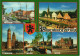 Papenburg (Ems) Mehrbild-AK Mit Hauptkanal, Rathaus, St. Michael Uvm. 1980 - Papenburg