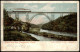 Ansichtskarte Remscheid Einweihung Mügnstener Brücke Dampflock 1907 - Remscheid