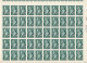 TIMBRE STAMP ZEGEL BELGIQUE  EXEPTIONNELLE 6 PLANCHES DE 50 X LA SERIE 647-652 CROIX ROUGE  AVEC GOMME  XX - ...-1930