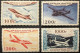 PA N° 30 à 33** Avions Mystère IV, Noratlas, Magister, Provence Série Complète Cote 400€ - 1927-1959 Mint/hinged