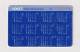 CROATIA -  1997 Calendar Chip  Phonecard - Croatie