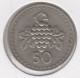 @Y@    Cyprus   50  Mils  1977    (3888) - Cyprus