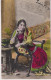 INDIA - Untitled Card Of Lady In National Costume - Tinsled - Hand Titled POONA 1932 - Asia