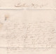 1760 - Marque Postale BRUXELLES Sur Lettre Pliée Avec Corresp Familiale En Français De 2 Pages Vers Bruges Brugge - 1714-1794 (Austrian Netherlands)