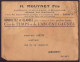 France, Enveloppe à En-tête " Mouynet Fils, Appareils D'éclairage, Paris " Du 25 Février 1925 Pour Montargis - Otros & Sin Clasificación