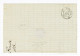 Portugal, 1881, # 50c Dent. 13 1/2, Tipo II, For Bordeaux - Cartas & Documentos