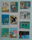 Lot 10 CPSM/CPM TINTIN - Hergé - 10 Dessins Différents Numérotés Au Dos - TB ILLUSTRATION - Bandes Dessinées