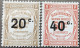 N°49 & 50 * Recouvrements - 1859-1959 Postfris