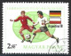 Hungary 1978. Scott #2522 (U) Soccer Players, Flags Of West Germany And Poland - Gebraucht