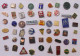 Yugoslavia, Croatia, Pins Badges, Antique Unsorted Collection Lot 158 - Lotes