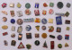 Yugoslavia, Croatia, Pins Badges, Antique Unsorted Collection Lot 158 - Sets