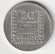 20 Francs Turin Argent 1934 - Silver - - 20 Francs