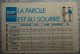 Petit Calendrier Poche 1989 EDF Electricité De France - Format Carte Bleue - La Parole Est Au Sourire - Small : 1981-90