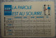 Petit Calendrier Poche 1989 EDF Electricité De France - Format Carte Bleue - La Parole Est Au Sourire - Petit Format : 1981-90