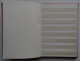 SMALL RED, EMPTY, STANLEY GIBBONS STOCKBOOK. #03310 - Large Format, Black Pages