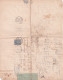 Courrier Cie D'Assurances Générales 1889, Timbre Type Paix Et Commerce 15c Bleu - Manuscrits