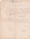 Courrier Cie D'Assurances Générales 1889, Timbre Type Paix Et Commerce 15c Bleu - Manuscripts