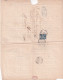 Courrier Max Foin, Cie D'Assurances Générales1889, Timbre Type Paix Et Commerce 15c Bleu - Manuscripts