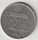 NEDERLAND 1982: 2 1/2 Gulden, KM 206 - 1980-2001 : Beatrix