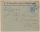 ESPAGNE - ESPAÑA - 1897 (20 Feb) Ed.215 5c Pelón Azul Sobre Carta (IMPRESOS) De Malaga A FINLANDIA (ABO / TURKU) - Lettres & Documents