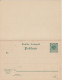 REICH - 1898 -  LIVRAISON GRATUITE A PARTIR De 5 EUR D'ACHAT ! CP ENTIER POSTAL REPONSE PAYEE - Cartoline