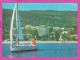309648 / Bulgaria - Golden Sands (Varna) Sailing Hotels  PC 1977 USED -1 St. History Uprising Of Konstantin And Fruzhin  - Lettres & Documents