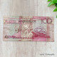 2008 Seychelles Circulated Used SCR 100 Banknotes Demonetized 2017 Red - Seychelles