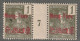 MONG-TZEU - MILLESIMES - N°17 * (1907) 1c Vert-olive - Nuovi