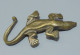 Delcampe - -PRESSE PAPIER LEZARD LAITON Ou BRONZE PATINE ANCIENNE Déco BUREAU VITRINE   E - Presse-papiers