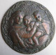 Médaille En Bronze Madonna Dell Seggiola - La Vierge à La Chaise -  RAFFAELLO, D'après Le Peintre Raphael - Autres & Non Classés