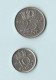 Lot 2 Pièces Des Pays Bas - Reine Juliana - 25 Cent De 1972 Et 10 Cent De 1974 - 1948-1980 : Juliana