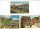 Liechtenstein Lot #6 PPCs, 3 Colored + 3 B/w, Used To Europe - Nice Views And Frankings - Liechtenstein