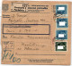 Böhmen Und Mähren 99 U.a. Auf Brief Als Mischfrankatur Paketkarte #KN367 - Other & Unclassified